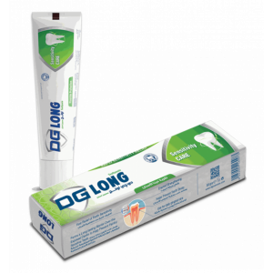 DG LONG TOOTHPASTE DENTAL & GINGIVAL SENSITIVITY CARE STRENGTHEN TEETH ENAMEL 75 GM
